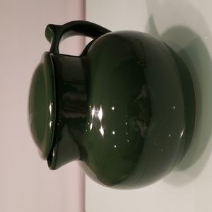 Green Ceramic Coffee Pot